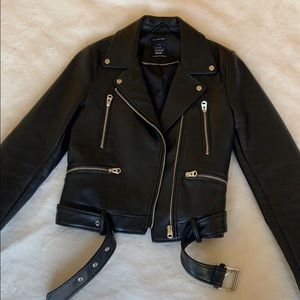 Vegan Leather Jacket